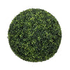 Sophie Faux Boxwood Topiary Balls | Set of 2 | Green Poly Silk 19"