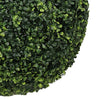 Sophie Faux Boxwood Topiary Balls | Set of 2 | Green Poly Silk 19"
