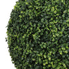 Sophie Faux Boxwood Topiary Balls | Set of 2 | Green Poly Silk 19"