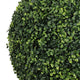 Sophie Faux Boxwood Topiary Balls | Set of 2 | Green Poly Silk 19"
