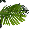 Rita Artificial Palm Tree | Set of 2 | Iron | Green Poly Silk 79"