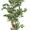 Serena Artificial Ficus Tree with Pot | Green Poly Silk 69"