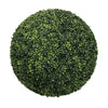 Sophie Faux Boxwood Topiary Balls | Set of 2 | Green Poly Silk 23"