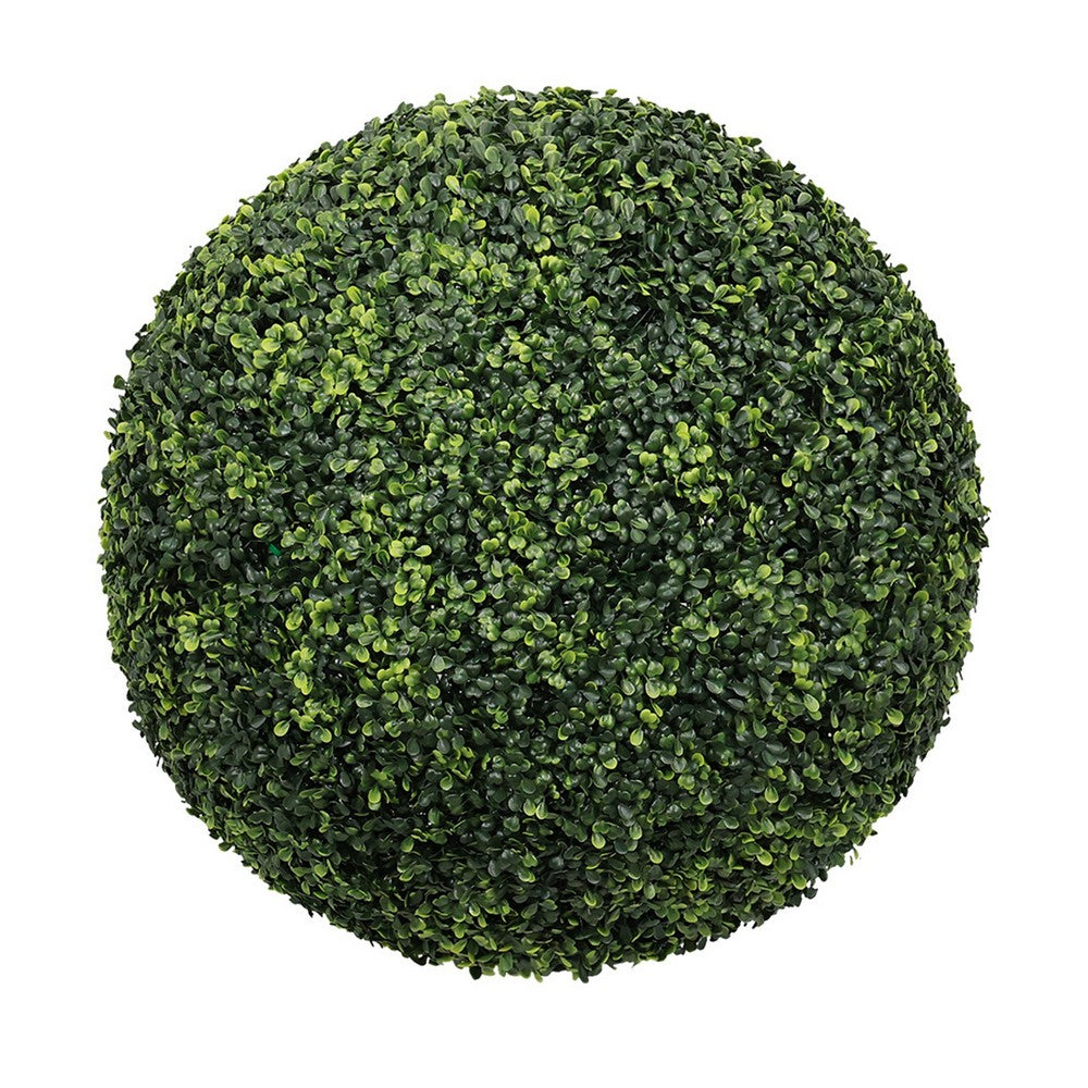 Sophie Faux Boxwood Topiary Balls | Set of 2 | Green Poly Silk 23"