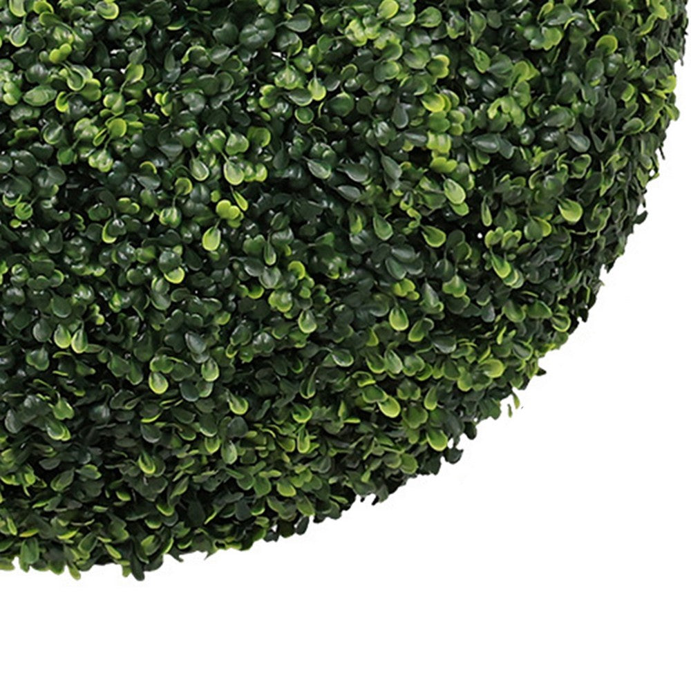 Sophie Faux Boxwood Topiary Balls | Set of 2 | Green Poly Silk 23"