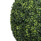 Sophie Faux Boxwood Topiary Balls | Set of 2 | Green Poly Silk 23"