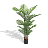 Norah Faux Areca Palm Tree | Set of 2 | 15 Folds | Green Poly Silk 63"