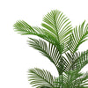 Norah Faux Areca Palm Tree | Set of 2 | 15 Folds | Green Poly Silk 63"