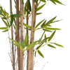 Nadia Artificial Bamboo Plant | Iron Frame | Green Poly Silk 70"
