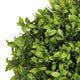 Manto Boxwood Topiary Ball Trees | Set of 2 | Green Poly Silk 22"