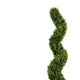 Vena 6 Ft Outdoor Spiral Topiary Tree | Set of 2 | Green Poly Silk 71"