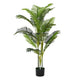 Rita Artificial Palm Tree | Set of 2 | Iron | Green Poly Silk 61"