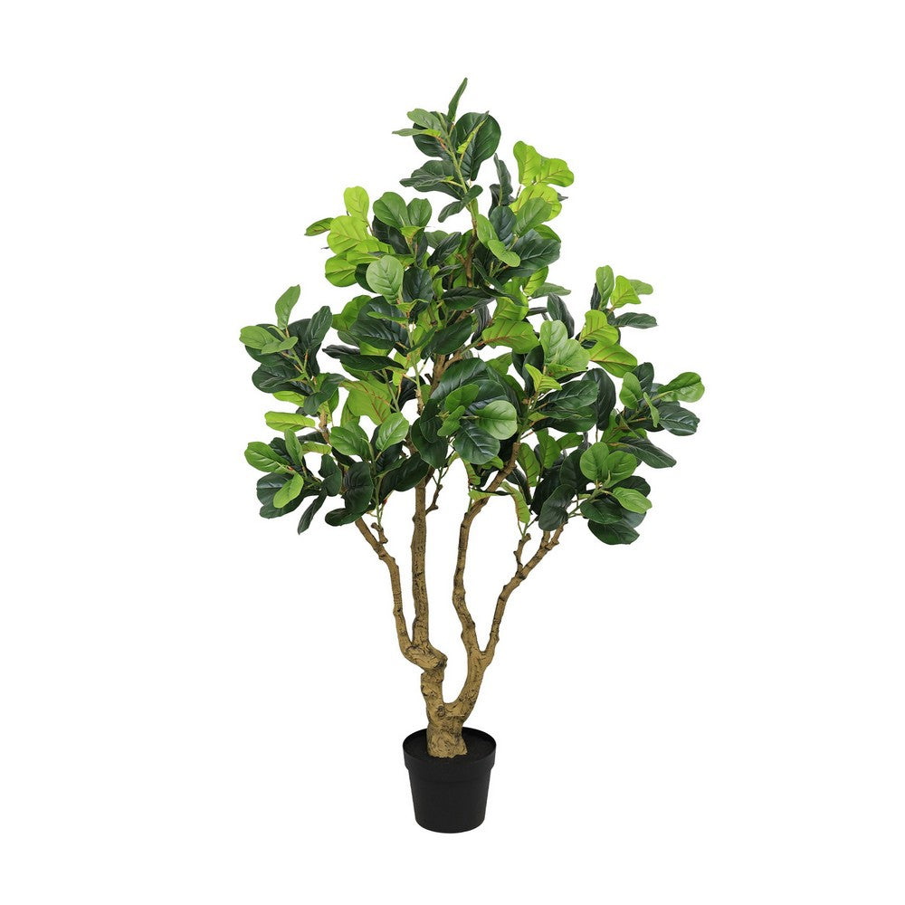Wyatt 7 Ft Artificial Banyan Tree | Multibranch Trunk | Poly Silk 83"