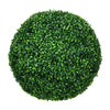 Zyra Artificial Boxwood Topiary Ball | Set of 2 | Green Poly Silk 20"