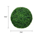 Zyra Artificial Boxwood Topiary Ball | Set of 2 | Green Poly Silk 20"