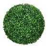Zyra Artificial Boxwood Topiary Ball | Set of 2 | Green Poly Silk 16"