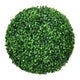 Zyra Artificial Boxwood Topiary Ball | Set of 2 | Green Poly Silk 16"