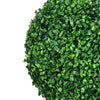 Zyra Artificial Boxwood Topiary Ball | Set of 2 | Green Poly Silk 16"