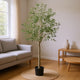 Lucas Olive Tree | Stainless Steel Branches | Lifelike Poly Silk 70"