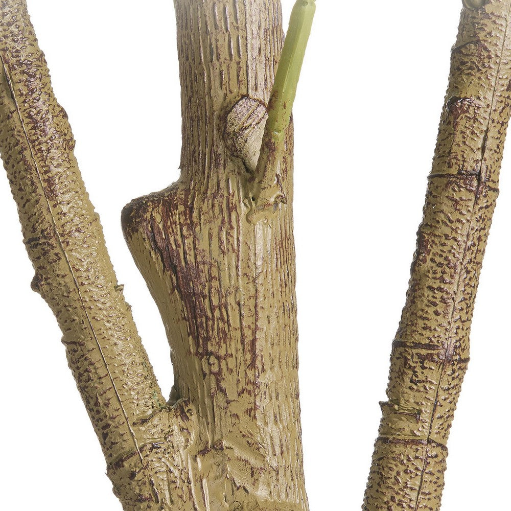 Ezra Artificial Olive Tree with Black Pot | Lifelike Poly Silk 61"
