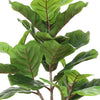 Moona Fiddle Leaf Fig Tree | 28 PEVA Leaves | Lifelike Poly Silk 43"