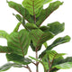Moona Fiddle Leaf Fig Tree | 28 PEVA Leaves | Lifelike Poly Silk 43"