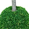 Beau Two-Tier Boxwood Topiary Spheres on Metal Spire St& | Lifelike 27"