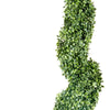 Mila Boxwood Spiral Topiary Plant | Set of 2 | Lifelike 48"