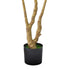 Rasha Artificial Olive Tree w Rubber Silk Leaves | Lifelike Poly Silk 84"