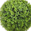 Rambo Boxwood Topiary w Butterflies | Set of 2 | Wood-Poly Silk | Lifelike 22"