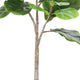 Moona Fiddle Leaf Fig Tree | 28 PEVA Leaves | Lifelike Poly Silk 43"