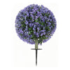 Dammy Eucalyptus Topiary 16" Ball Plants | Set of 2 |  22" H