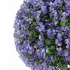 Dammy Eucalyptus Topiary 16" Ball Plants | Set of 2 |  22" H