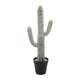 Kristy Artificial Saguaro Cactus Accent Plant in Black Pot | Lifelike 25"