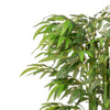 Valey Faux Bamboo Tree with Cement-Filled Pot | Lifelike Poly Silk 55"