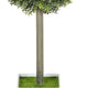 Marcy Artificial Topiary Plants Set | 114 Poly Silk Lifelike Leaves 18"