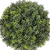 Marcy Artificial Topiary Plants Set | 114 Poly Silk Lifelike Leaves 18"