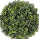 Marcy Artificial Topiary Plants Set | 114 Poly Silk Lifelike Leaves 18"