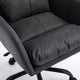 Limz Swivel Office Chair | Adjustable Height | Foam Fill Black Faux Leather