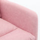 Limz Swivel Office Chair | Adjustable Height | Foam Fill Pink Faux Leather