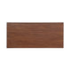 Writing Desk I 3 Drawers I Trestle w Stretcher I Nickel Knobs I Brown 51"