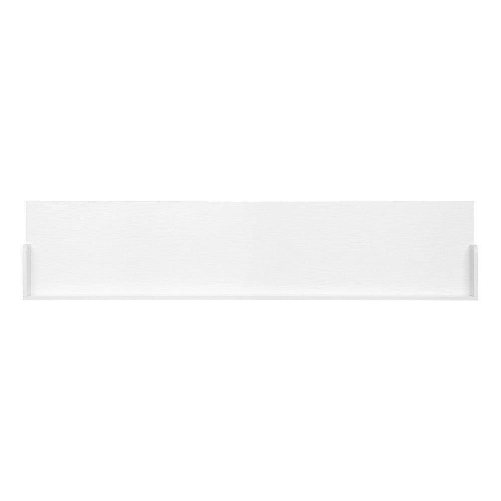 Sumi Overbed Desk I Adjustable Height I White Wood I Black Metal 72"