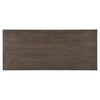 Tola Writing Desk I Hidden Drawer I Scrolled Base I Dark Oak Brown 60"