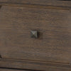 Tola Mobile File Cabinet I Open Shelf & Drawer I Dark Oak Brown 28"
