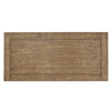 Meya Writing Desk I 4 Shelves I Planked Brown Wood I Wrought Iron I 60"