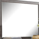 Aaz Dresser Mirror | Framed Design | Weathered Gray 37x47 Rectangular