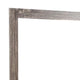 Ency Dresser Mirror | Framed Border | Textured Brown 38x43 Rectangular