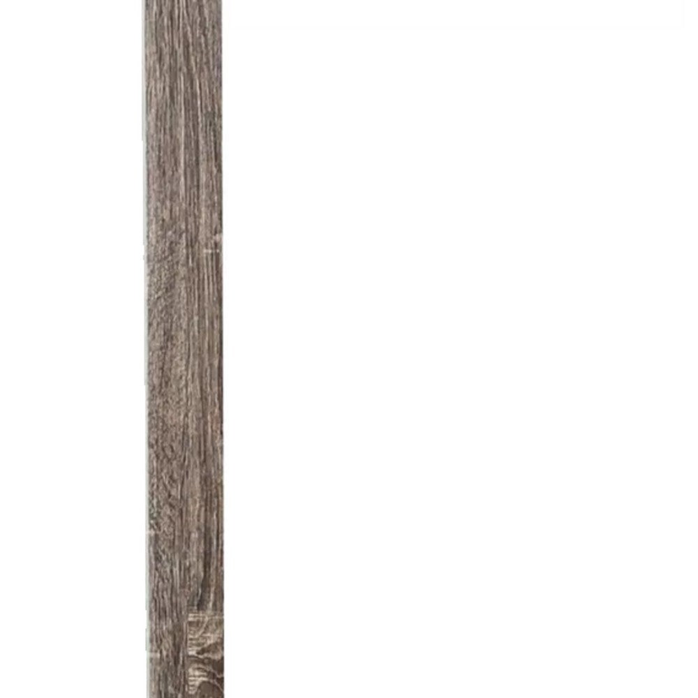 Ency Dresser Mirror | Framed Border | Textured Brown 38x43 Rectangular