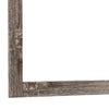 Ency Dresser Mirror | Framed Border | Textured Brown 38x43 Rectangular