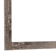 Ency Dresser Mirror | Framed Border | Textured Brown 38x43 Rectangular